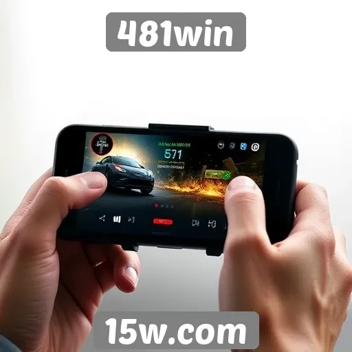 Experiência do usuário em dispositivos móveis no 481win